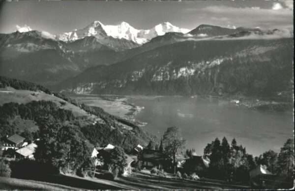 Beatenberg Thunersee Eiger Mönch Jungfrau