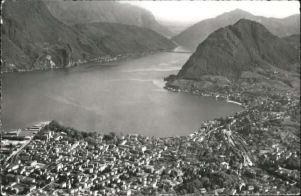Lugano TI Lugano Monte San Salvatore Fliegeraufna
