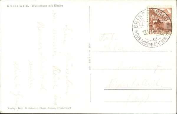 Grindelwald Wetterhorn Kirche – Bild 2