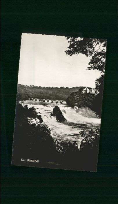 Schaffhausen SH Schaffhausen ? Rheinfall Brücke