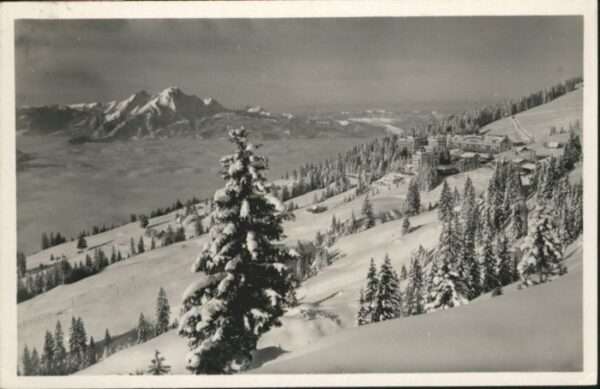 Rigi Kaltbad Winter Pilatus