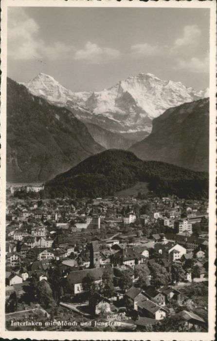 Interlaken BE Interlaken Mönch Jungfrau