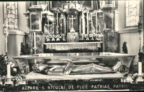 Sachseln OW Sachseln Altar S Nicolai