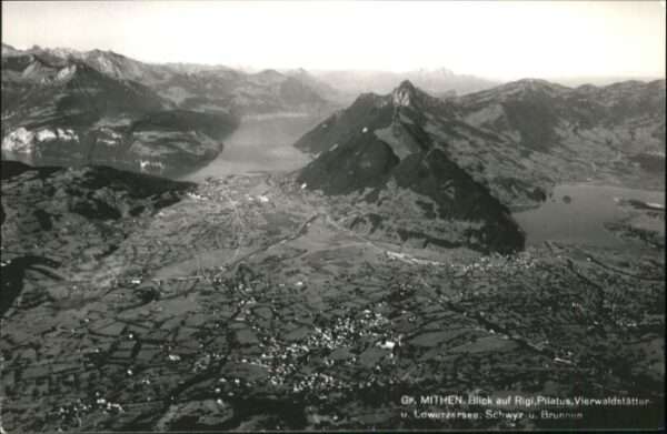 Pilatus Rigi Lowerzersee Schwyz Brunnen