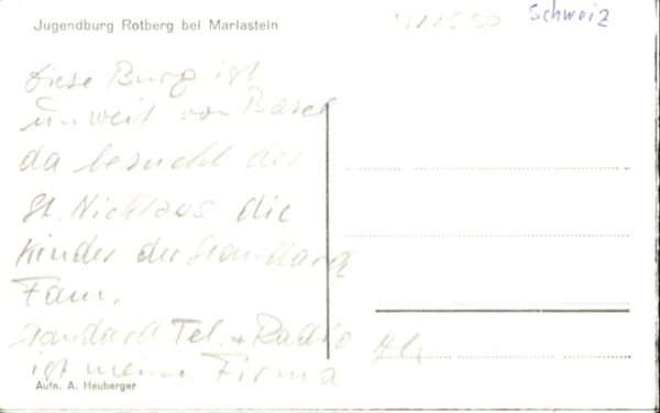 Mariastein SO Mariastein Jugendburg Rotberg – Bild 2