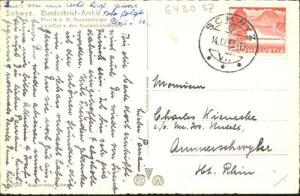 Schwyz Denkmal – Bild 2
