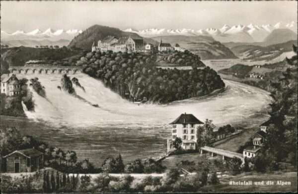 Neuhausen SH Schloss Laufen Rheinfall
