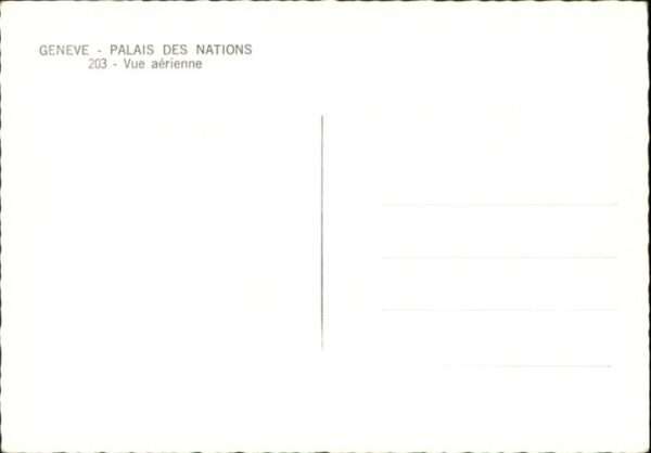 Genf GE Genf Palais des Nations Fliegeraufnahme – Bild 2
