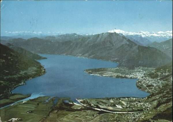 Locarno TI Locarno Fliegeraufnahme