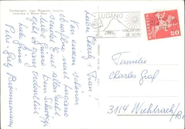 Locarno TI Locarno Fliegeraufnahme – Bild 2