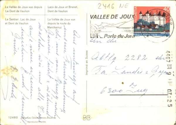 Le Sentier Valle de Joux Kühe – Bild 2
