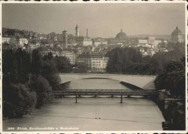 Zuerich ornhausbrücke Hochschulen  *