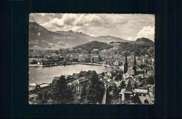 Luzern LU Luzern Kirche Brücke