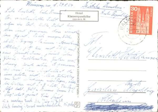 Klausen UR Klausen Passhöhe – Bild 2