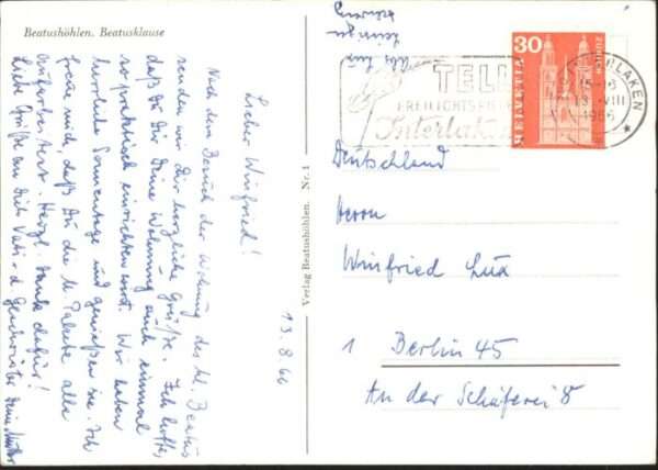 Beatenberg Beatushöhlen Beatusklaus – Bild 2