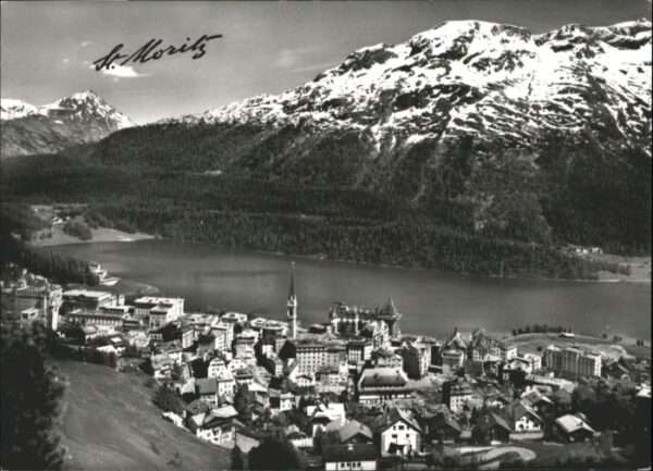 St Moritz GR St_Moritz Kirche