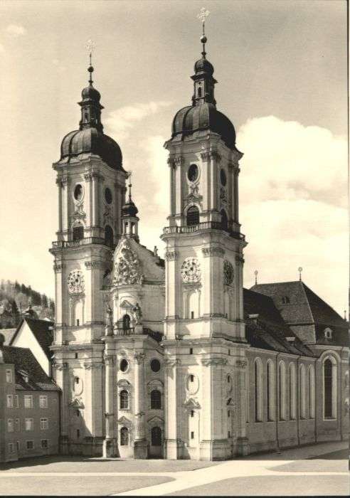 St Gallen SG St_Gallen Cathedrale