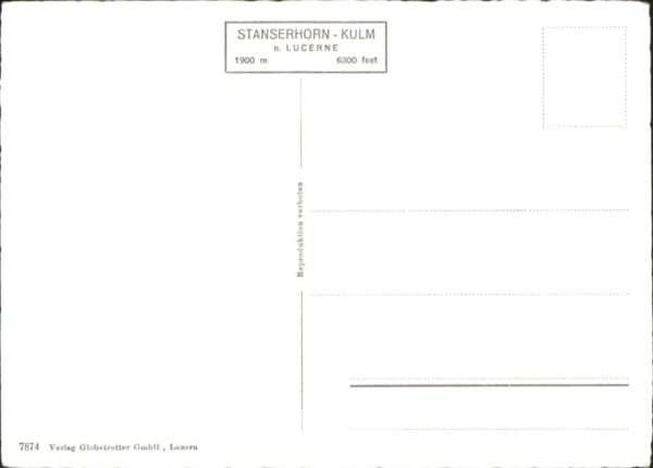 Stans NW Stans Horn Kulm – Bild 2