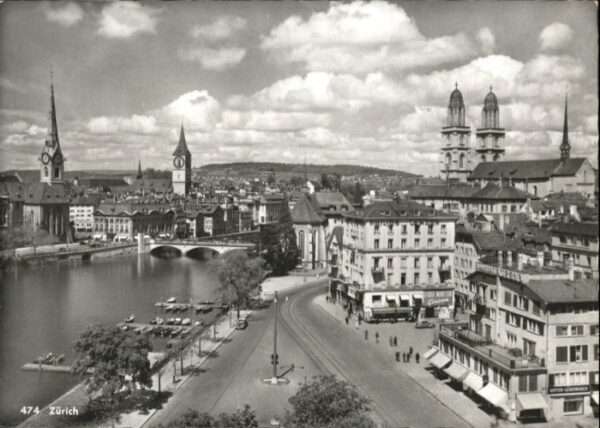 Zuerich rücke Kirche  *