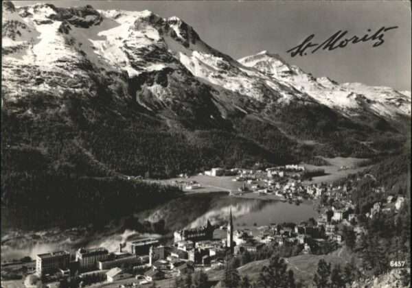 St Moritz GR St_Moritz Kirche