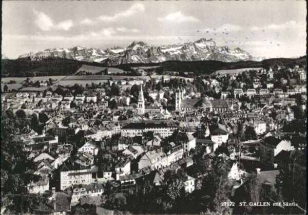 St Gallen SG St_Gallen Säntis