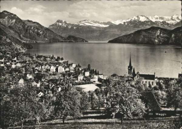 Weggis Vierwaldstaettersee Weggis Kirche