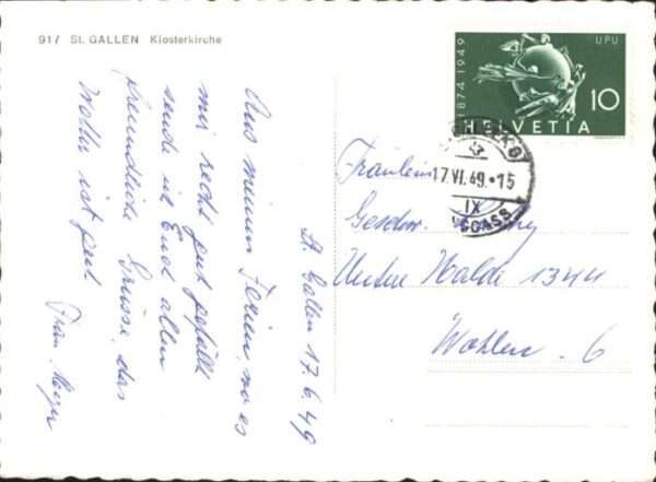 St Gallen SG St_Gallen Kloster Kirche Wesemlin – Bild 2