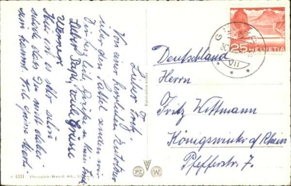 Gersau Vierwaldstaettersee Gersau Frohnalp Kaiserstock Niederbauen – Bild 2