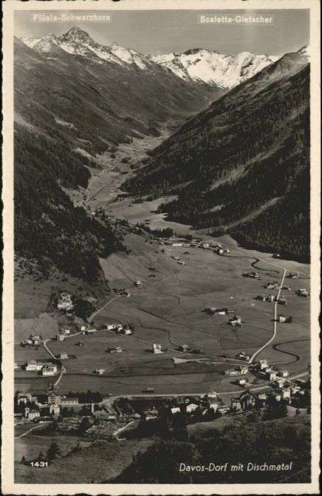Davos GR Davos Dorf Dischmatal