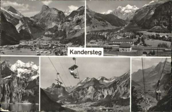 Kandersteg BE Kandersteg Sesselbahn Zug