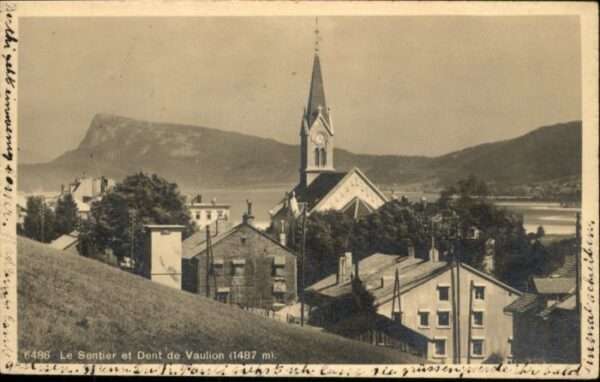 Le Sentier Dent de Vaulion Kirche