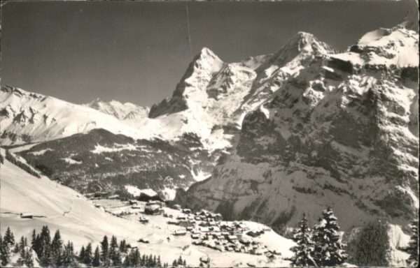 Muerren BE Mürren Eiger Mönch x
