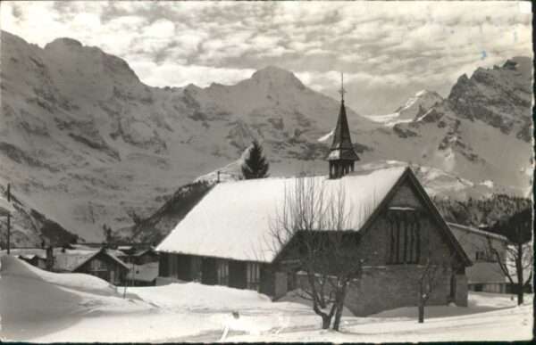 Muerren BE Mürren Kirche