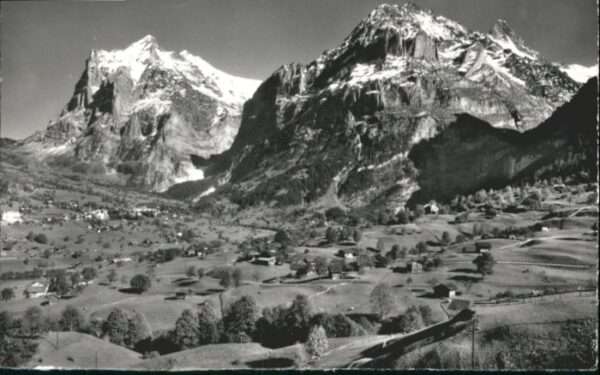 Grindelwald Wetterhorn Mettenberg Schreckhorn
