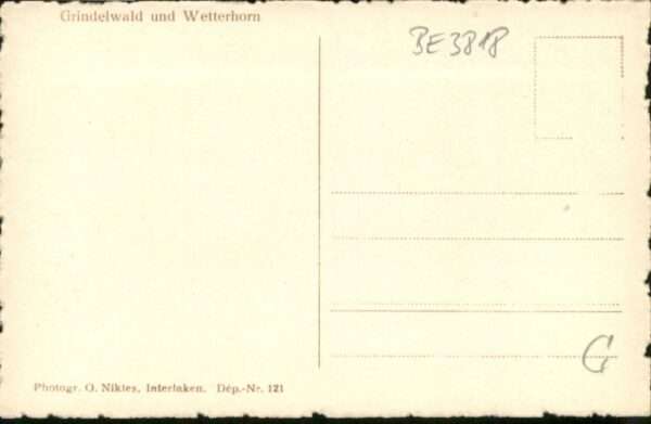 Grindelwald Wetterhorn – Bild 2