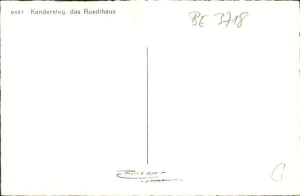 Kandersteg BE Kandersteg Ruedihaus – Bild 2