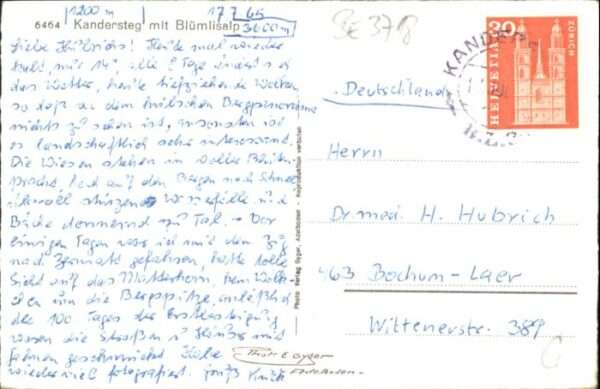 Kandersteg BE Kandersteg Blümlisalp – Bild 2