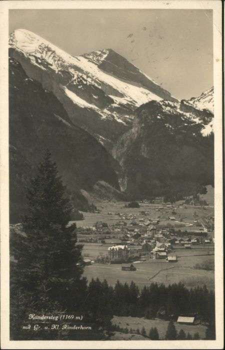 Kandersteg BE Kandersteg Gross Klein Riederhorn