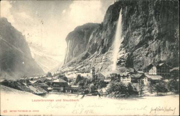 Lauterbrunnen BE Lauterbrunnen Staubbach