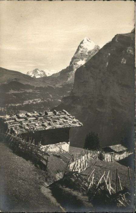 Muerren BE Mürren Eiger