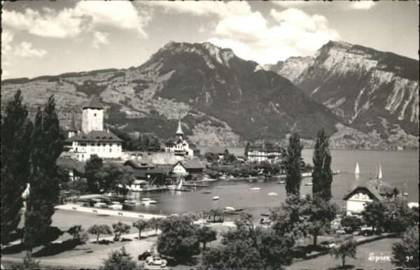 Spiez BE Spiez Kirche Schiff