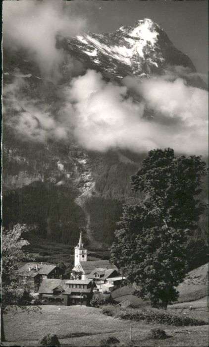 Grindelwald Kirche Eiger