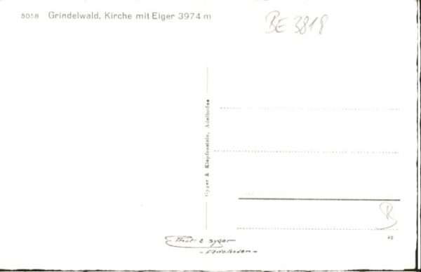 Grindelwald Kirche Eiger – Bild 2