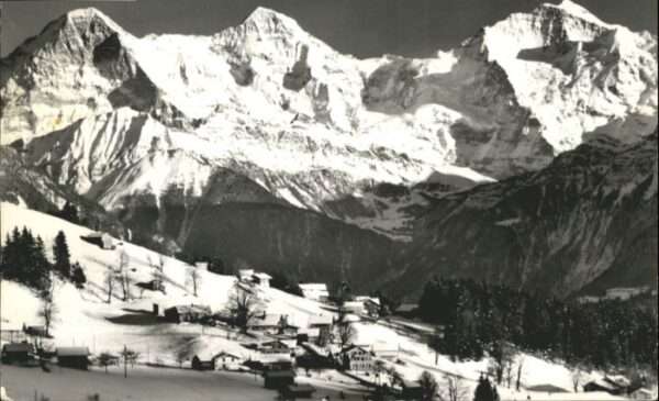 Beatenberg Waldegg Eiger Mönch Jungfrau
