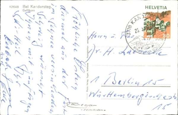 Kandersteg BE Kandersteg Gellihorn – Bild 2