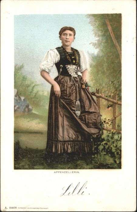 Appenzell IR Appenzell Tracht