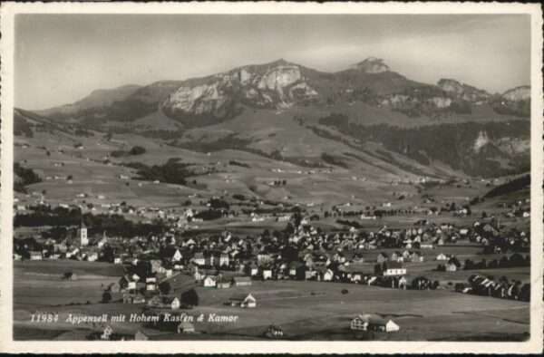 Appenzell IR Appenzell Hohen Kasten Kamor