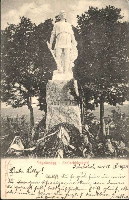 Voegelinsegg Speicher Vögelinsegg Schlacht Denkmal