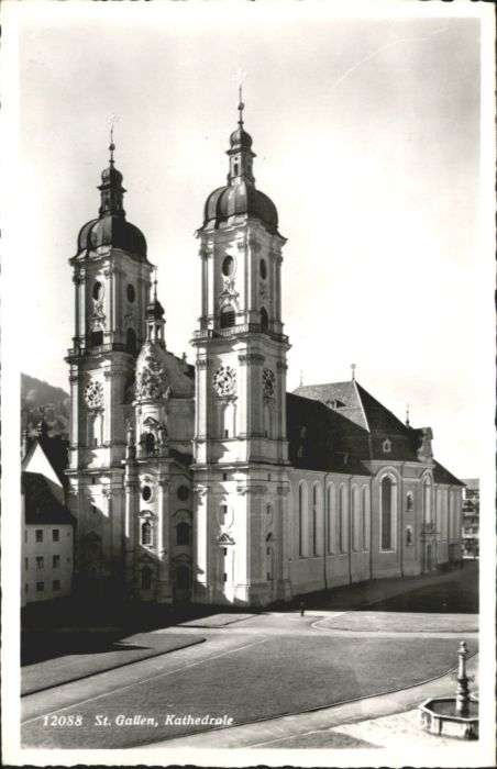St Gallen SG St Gallen Cathedrale