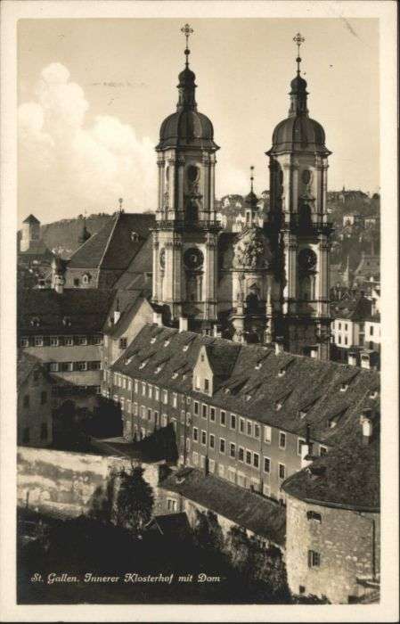 St Gallen SG St Gallen Klosterhof Dom